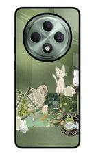 Aesthetic anime Oppo F27 5G Glass Case