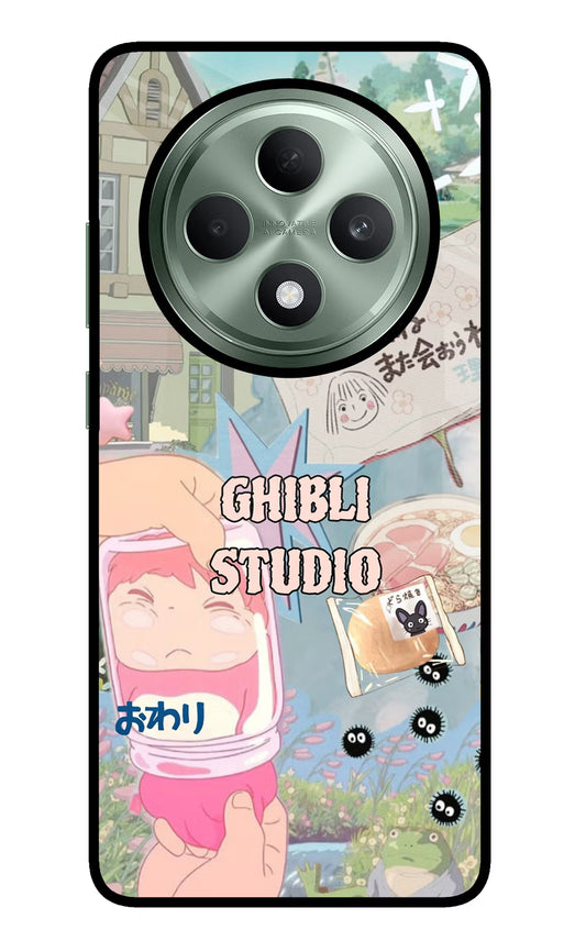 Studio Ghibli Oppo F27 5G Glass Case