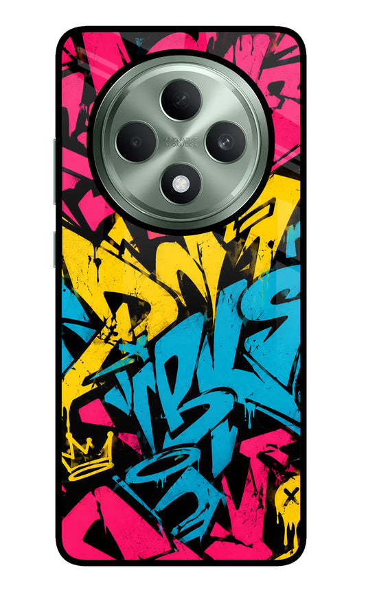 Graffiti Vibe Oppo F27 5G Glass Case