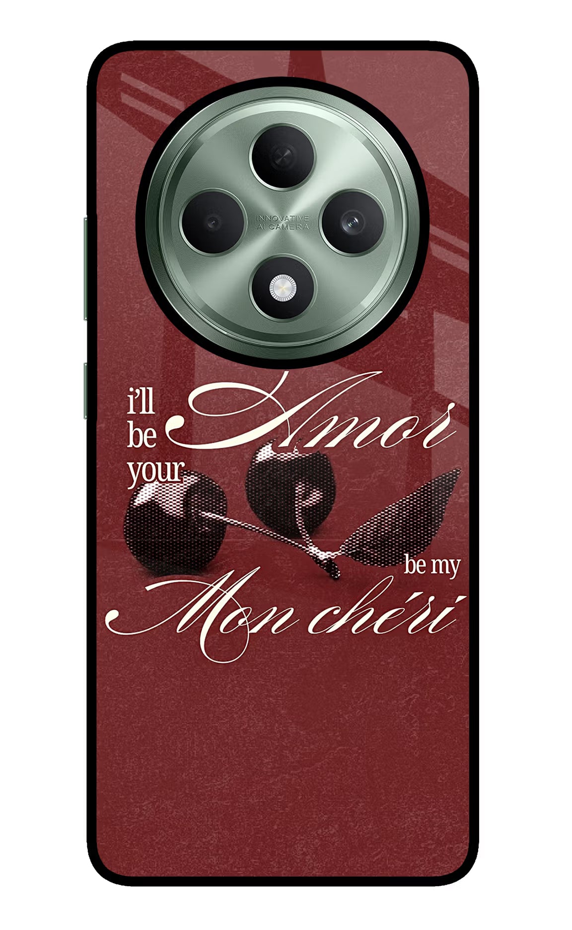 Velvet Cherry Oppo F27 5G Glass Case