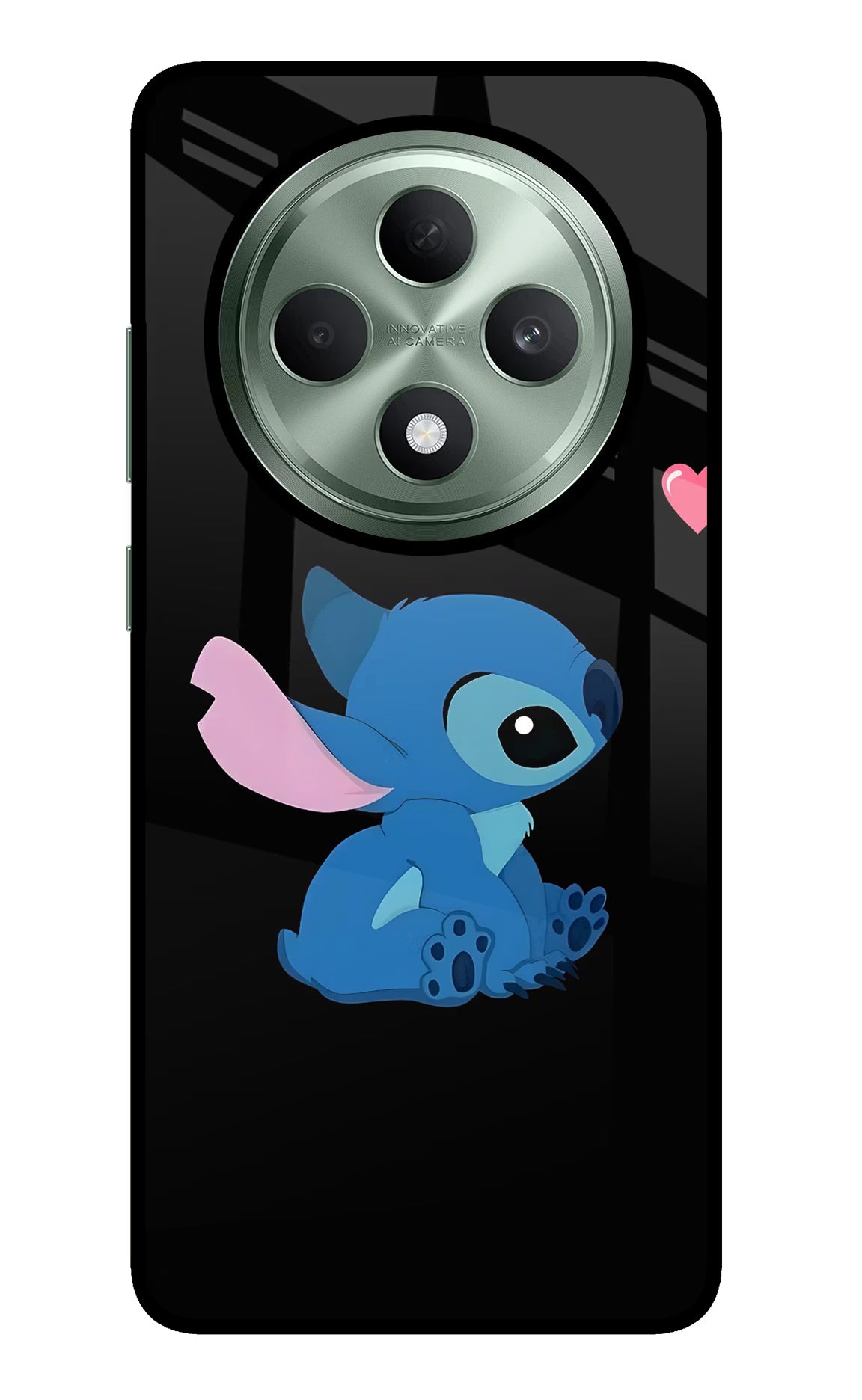 Stitch Crush Oppo F27 5G Glass Case