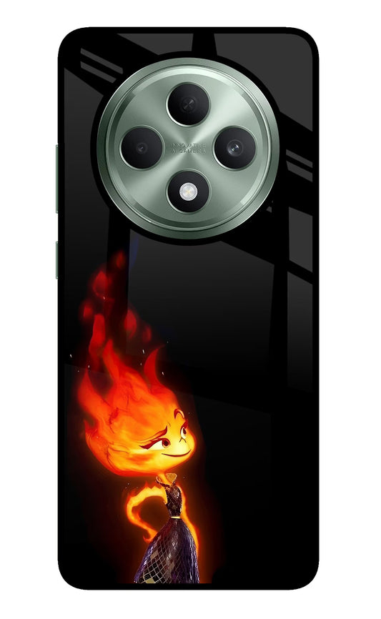 Ember Flame Oppo F27 5G Glass Case