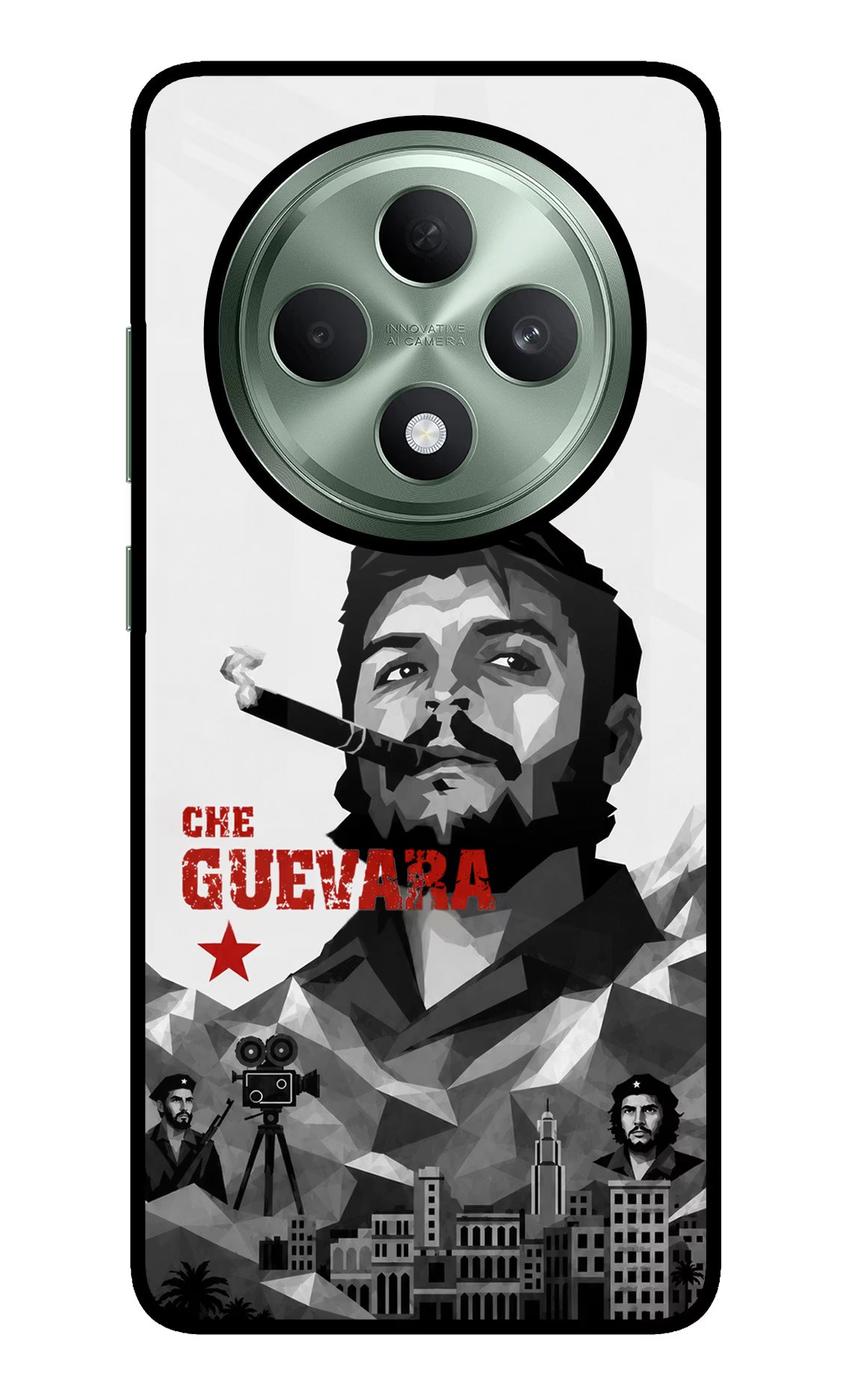 Che Guevara Iconic Oppo F27 5G Glass Case