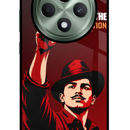 Bhagat Singh Revolution Oppo F27 5G Glass Case
