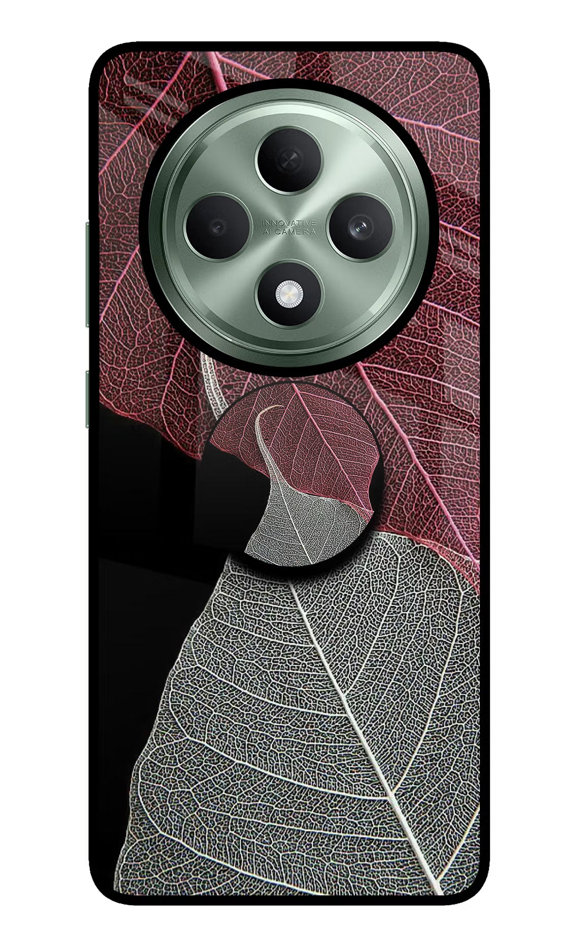 Leaf Pattern Oppo F27 5G Pop Case by Casekaro