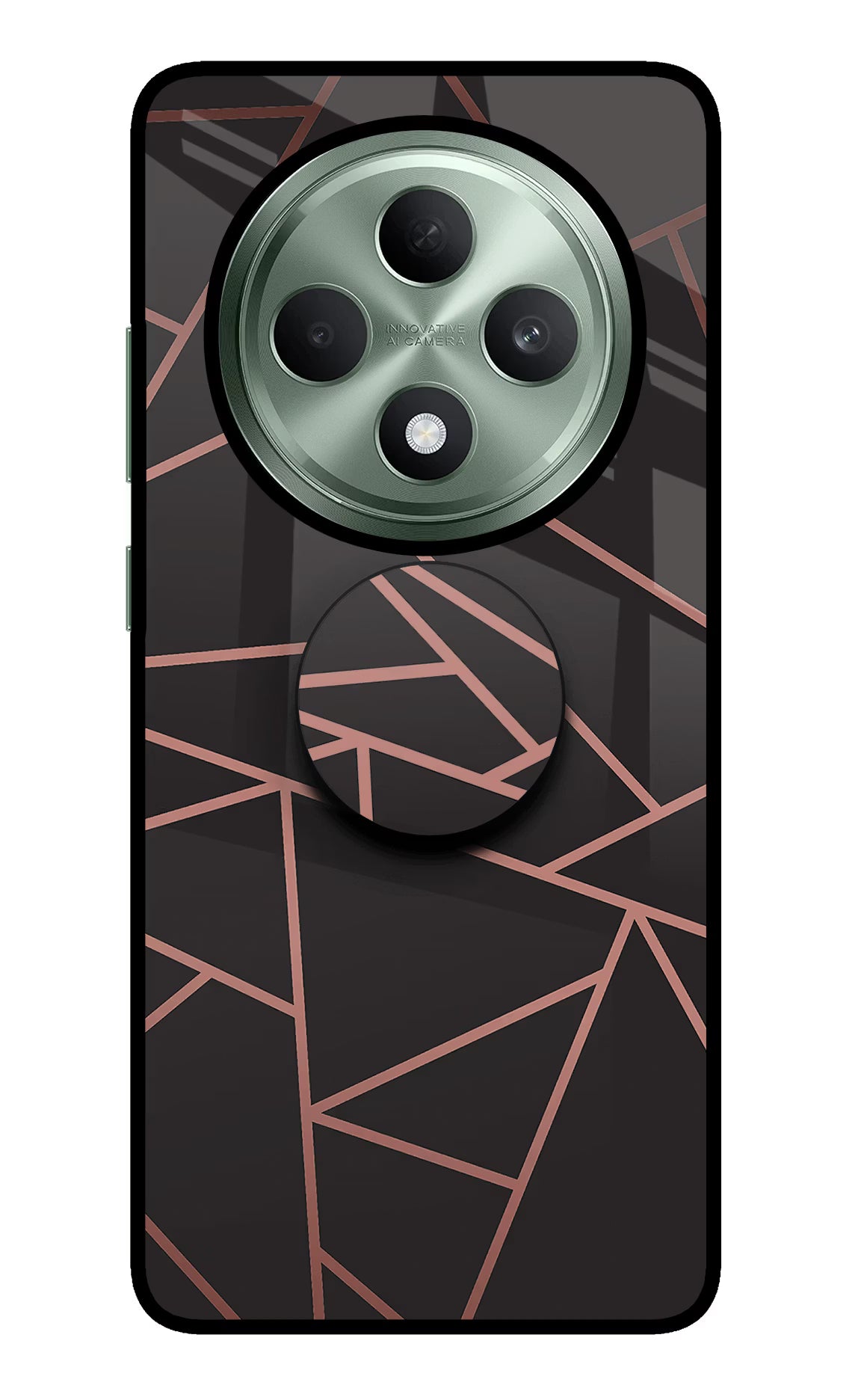 Geometric Pattern Oppo F27 5G Pop Case by Casekaro