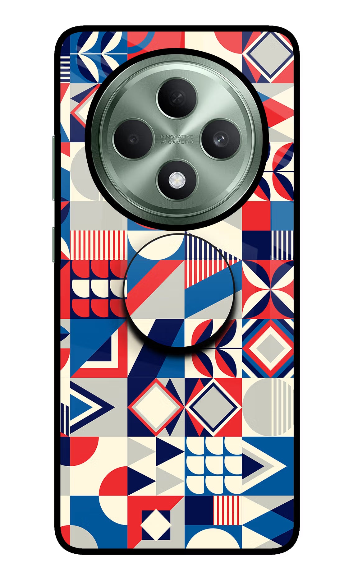 Colorful Pattern Oppo F27 5G Pop Case by Casekaro