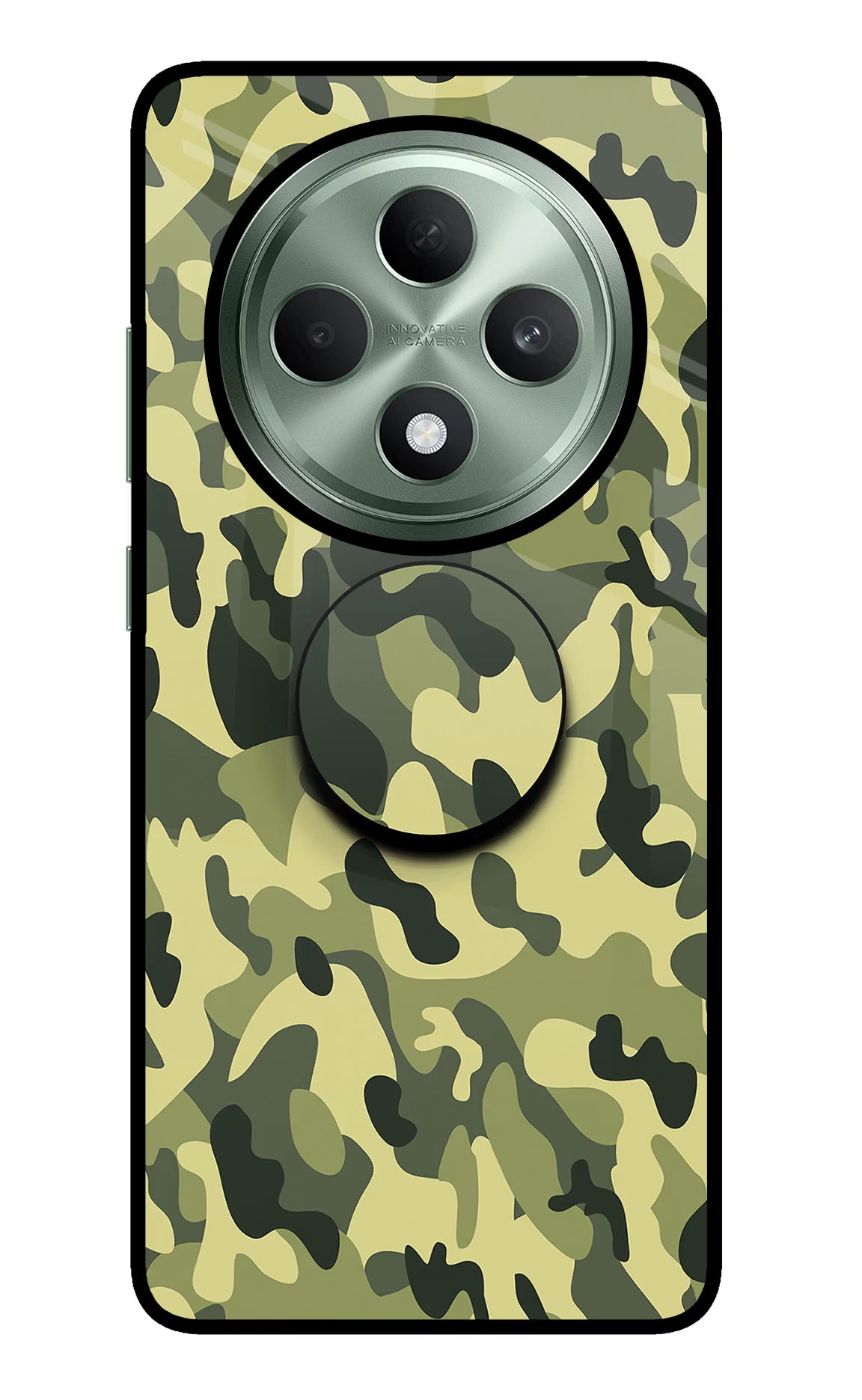 Camouflage Oppo F27 5G Pop Case by Casekaro