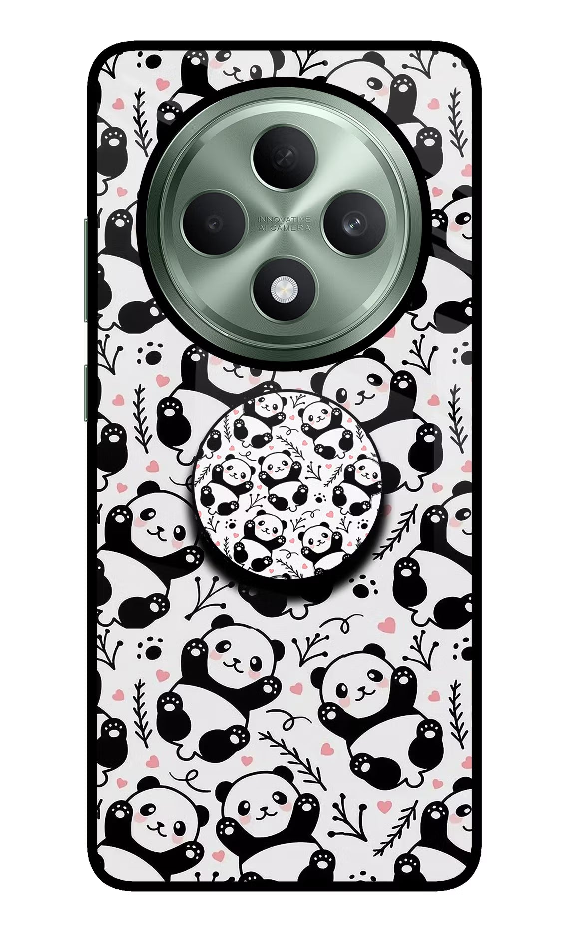 Cute Panda Oppo F27 5G Pop Case by Casekaro