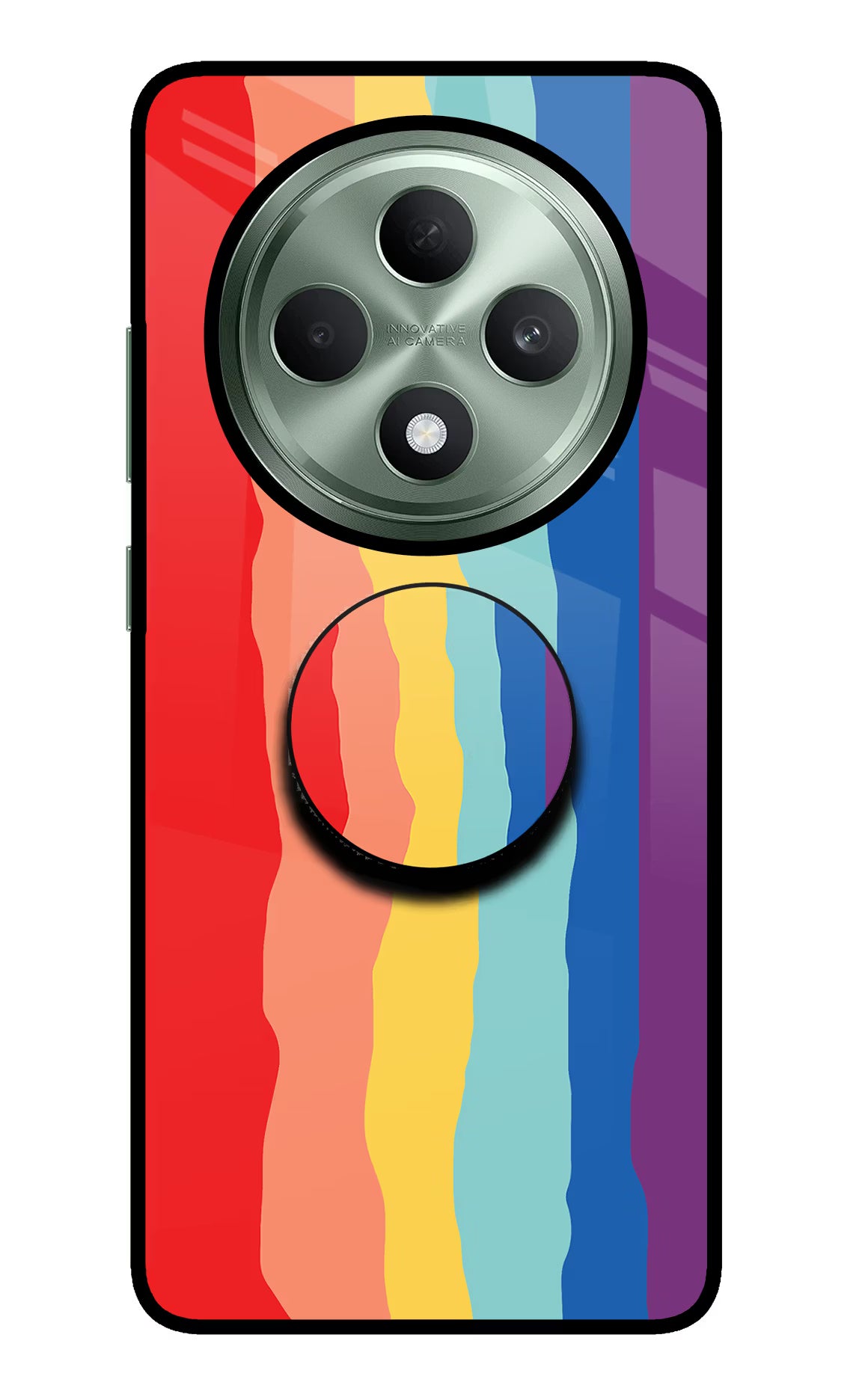 Rainbow Oppo F27 5G Pop Case by Casekaro