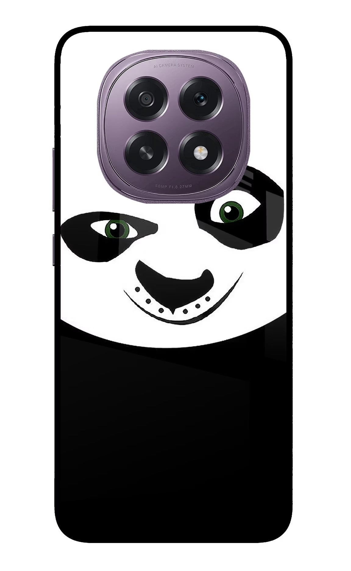 Panda Oppo F29 5G Glass Case Back Cover by Casekaro