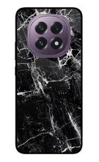 Black Marble Texture Oppo F29 5G Glass Case