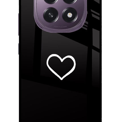 Heart Oppo F29 5G Glass Case Back Cover by Casekaro