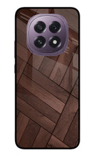 Wooden Texture Design Oppo F29 5G Glass Case