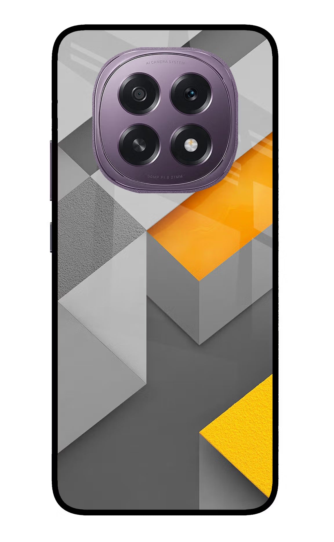 Abstract Oppo F29 5G Glass Case Back Cover by Casekaro