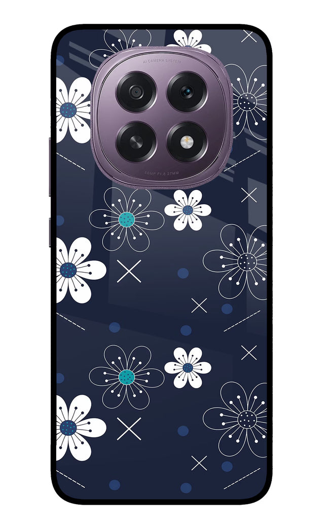 Flowers Oppo F29 5G Glass Case