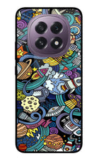 Space Abstract Oppo F29 5G Glass Case