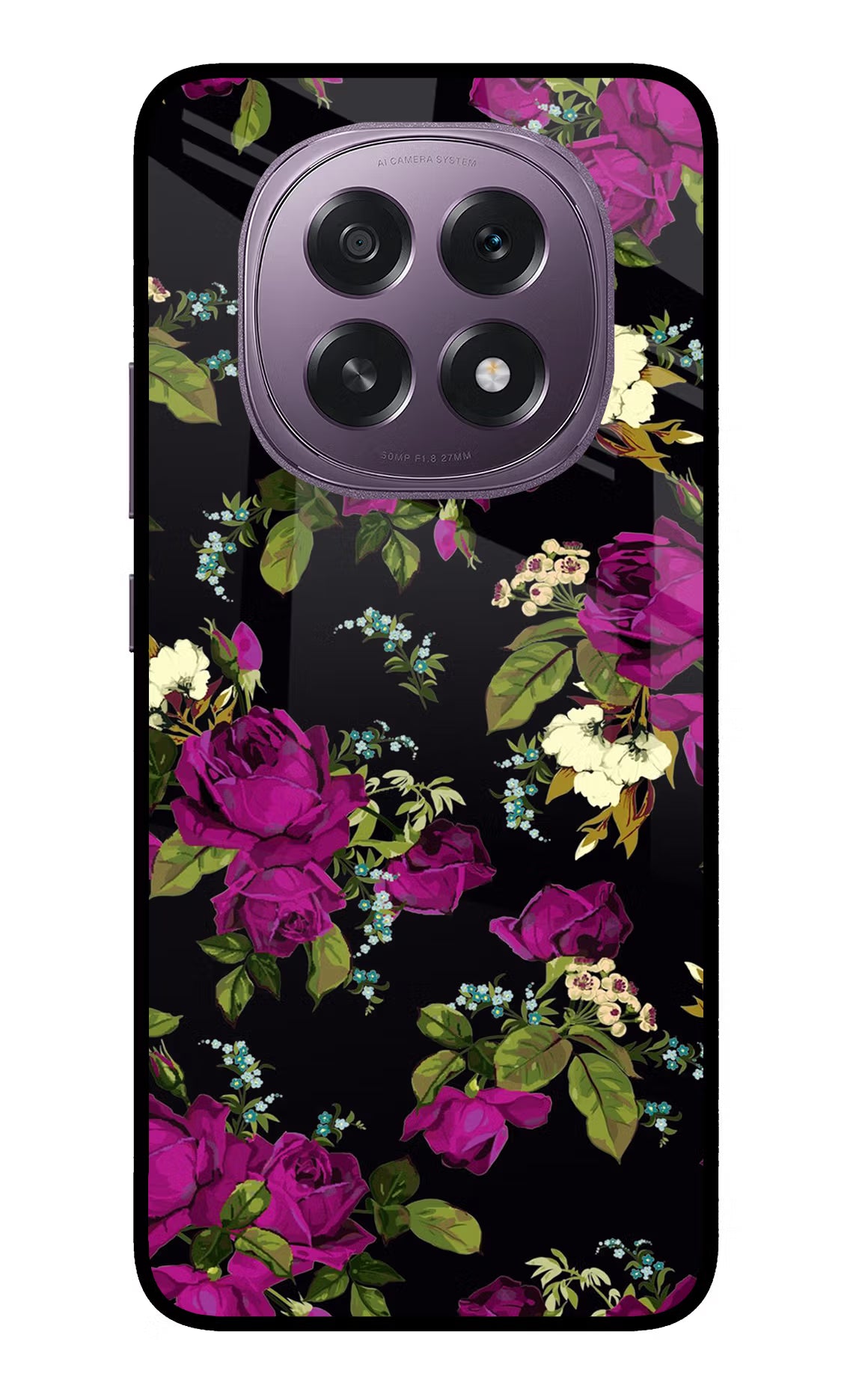 Flowers Oppo F29 5G Glass Case Back Cover by Casekaro