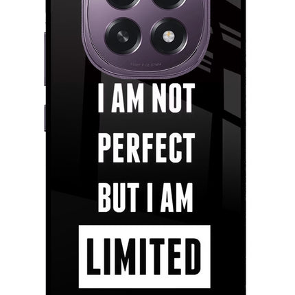I Am Not Perfect But I Am Limited Edition Oppo F29 5G Glass Case