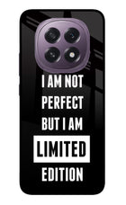 I Am Not Perfect But I Am Limited Edition Oppo F29 5G Glass Case