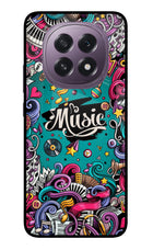 Music Graffiti Oppo F29 5G Glass Case