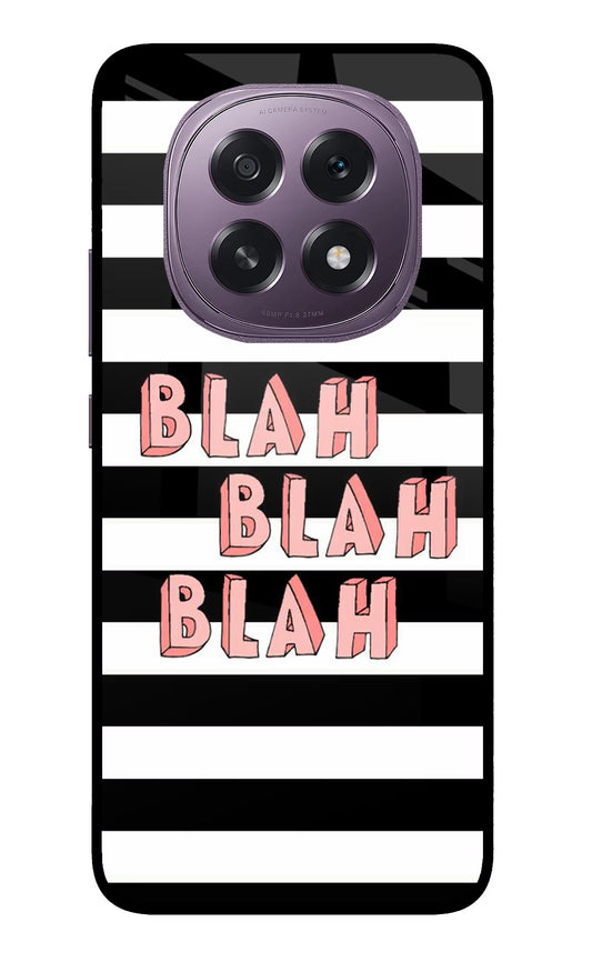 Blah Blah Blah Oppo F29 5G Glass Case