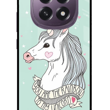 Unicorn Wallpaper Oppo F29 5G Glass Case