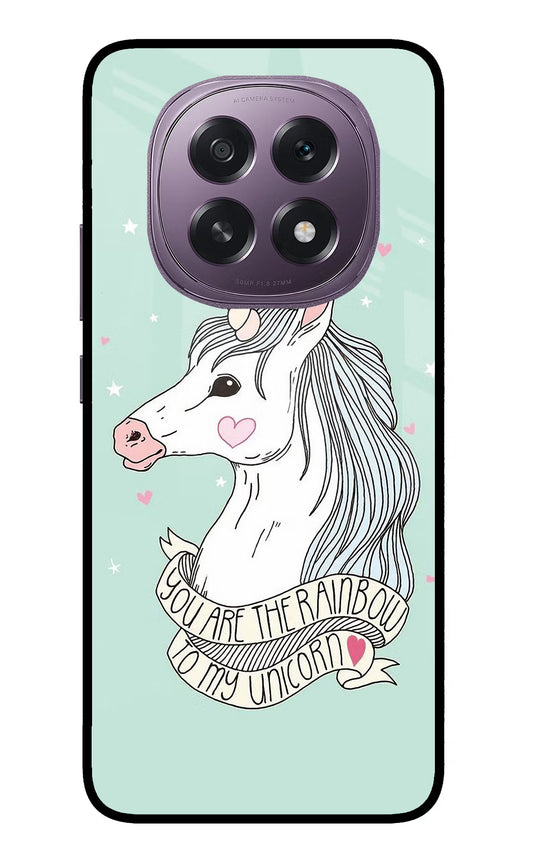 Unicorn Wallpaper Oppo F29 5G Glass Case