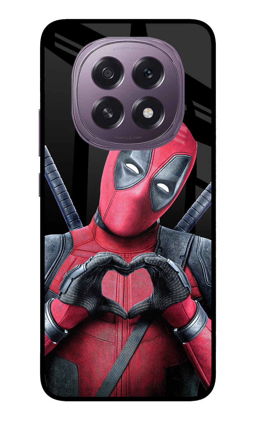 Deadpool Oppo F29 5G Back Cover, Glass case