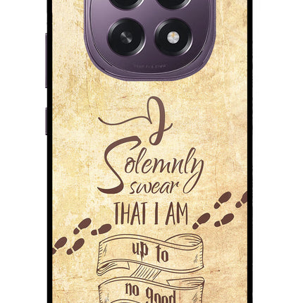 I Solemnly swear that i up to no good Oppo F29 5G Glass Case