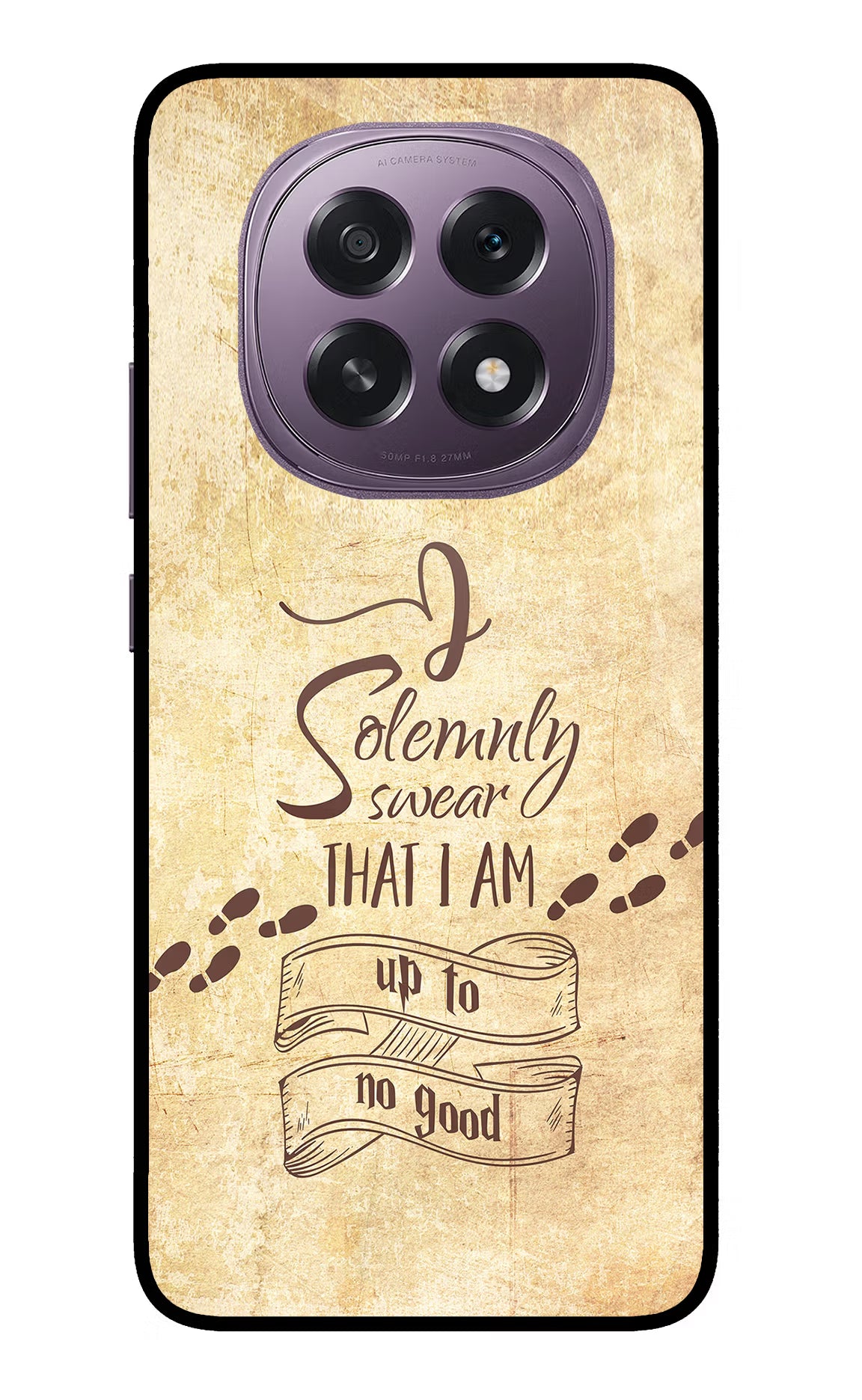 I Solemnly swear that i up to no good Oppo F29 5G Glass Case