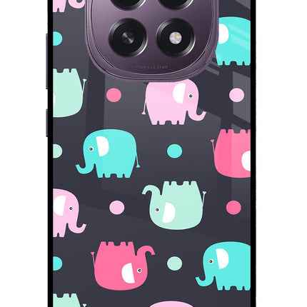 Elephants Oppo F29 5G Glass Case