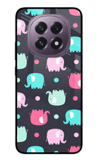 Elephants Oppo F29 5G Glass Case