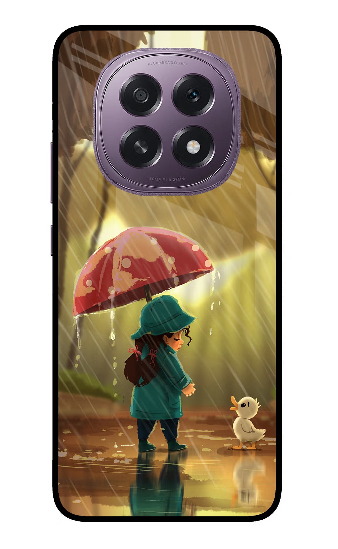 Rainy Day Oppo F29 5G Glass Case