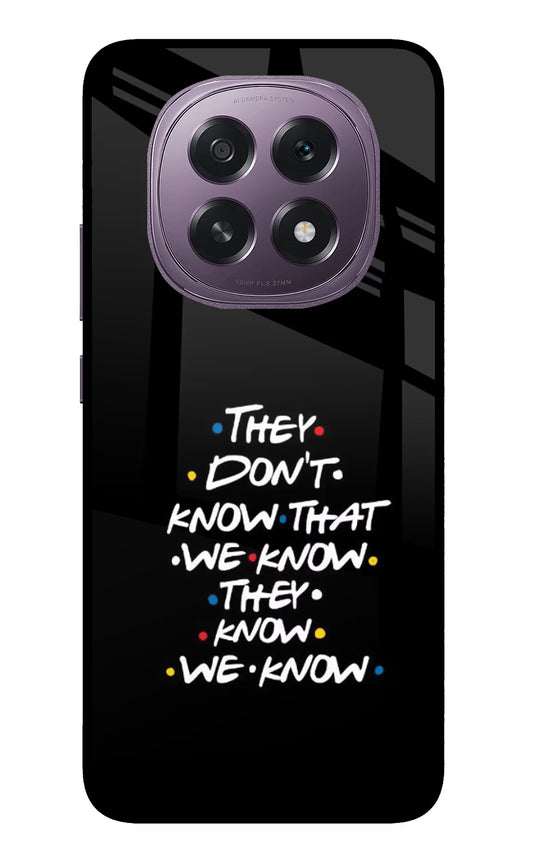 FRIENDS Dialogue Oppo F29 5G Glass Case