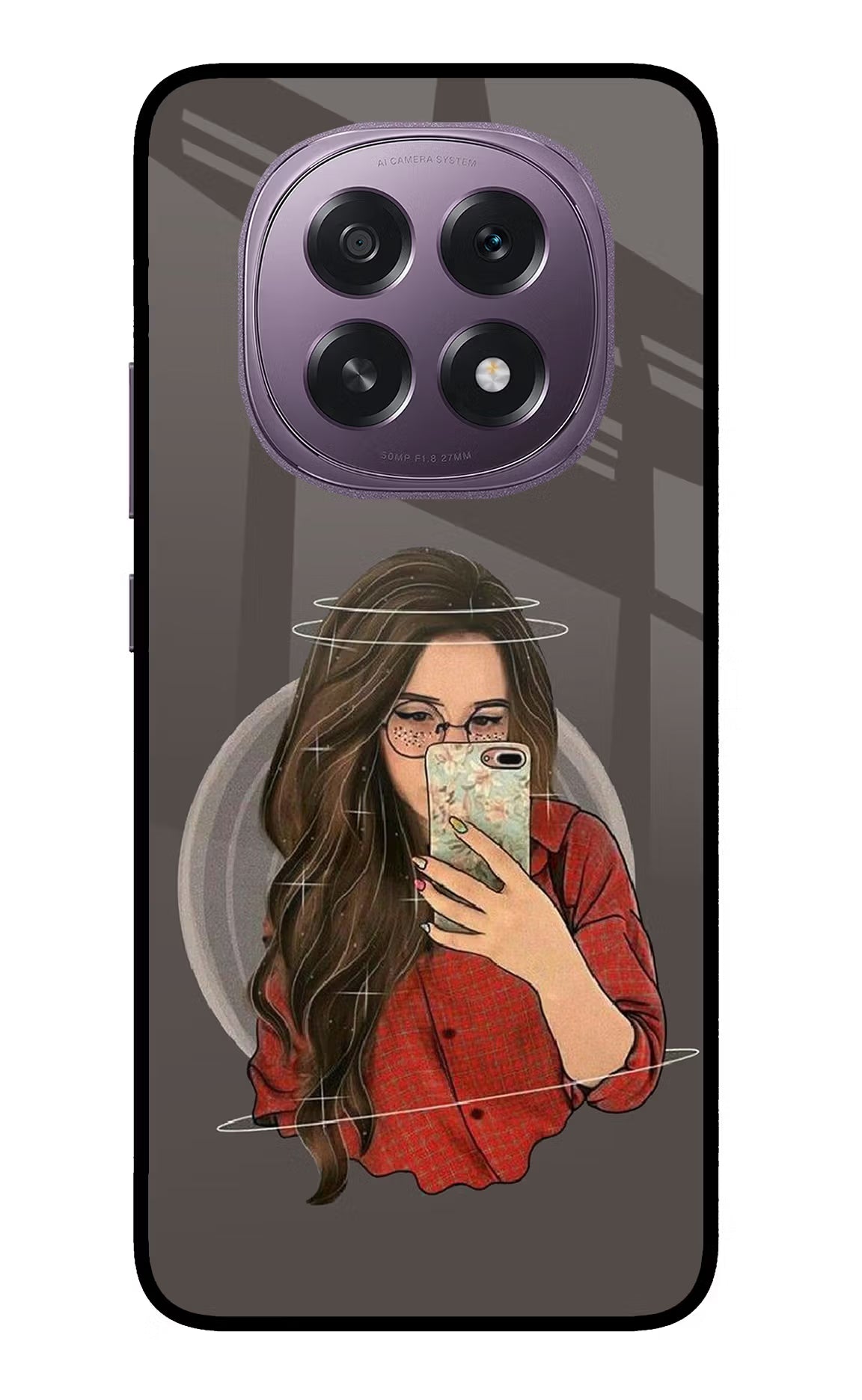 Selfie Queen Oppo F29 5G Glass Case Back Cover by Casekaro
