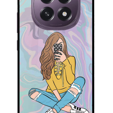 Selfie Girl Oppo F29 5G Glass Case