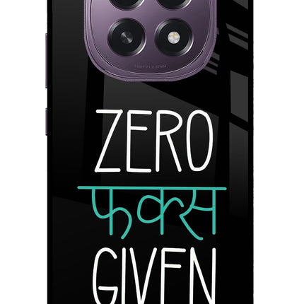 Zero Fucks Given Oppo F29 5G Glass Case