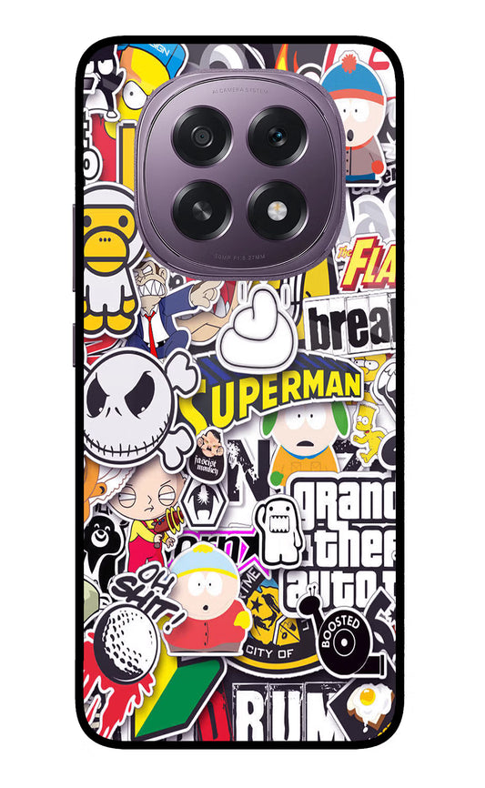 Sticker Bomb Oppo F29 5G Glass Case