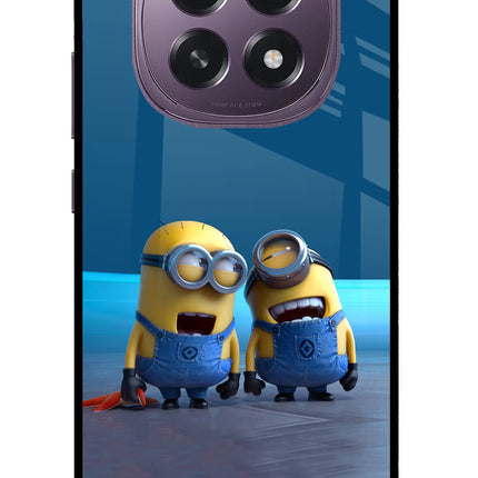 Minion Laughing Oppo F29 5G Glass Case