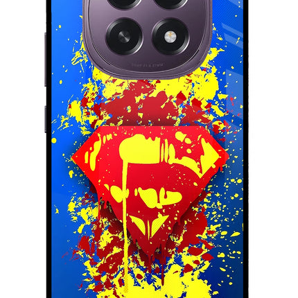 Superman logo Oppo F29 5G Glass Case