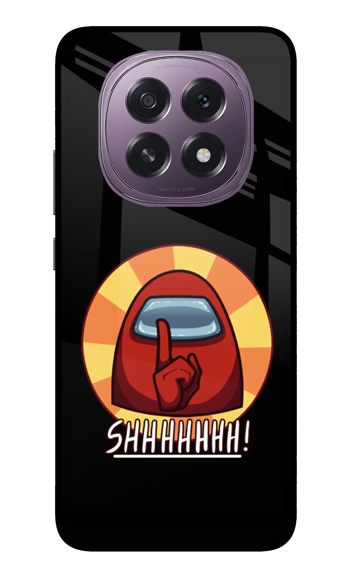 Among Us Shhh! Oppo F29 5G Glass Case