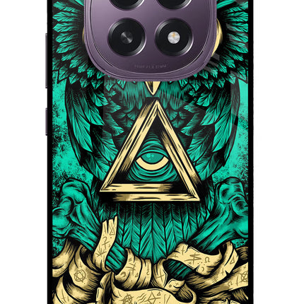 Green Owl Oppo F29 5G Glass Case
