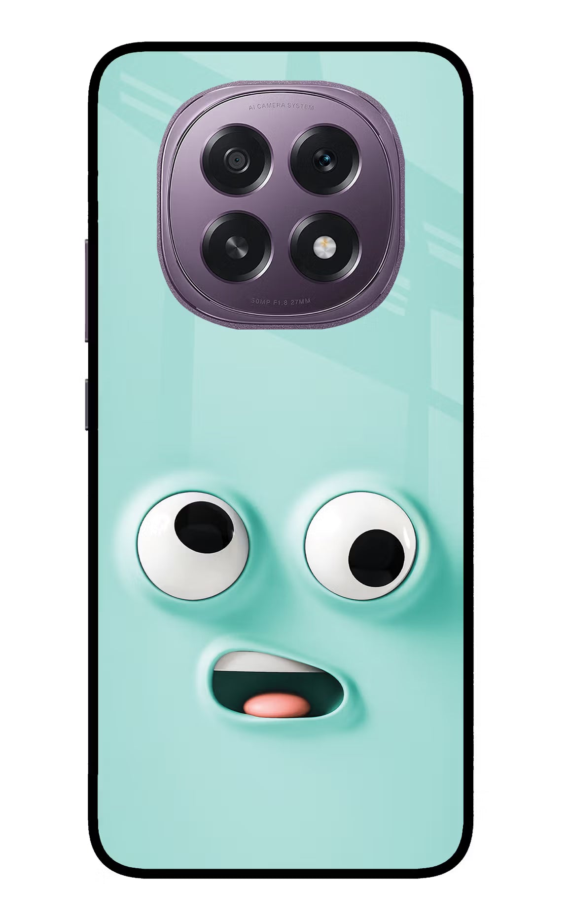 Funny Cartoon Oppo F29 5G Glass Case Back Cover by Casekaro