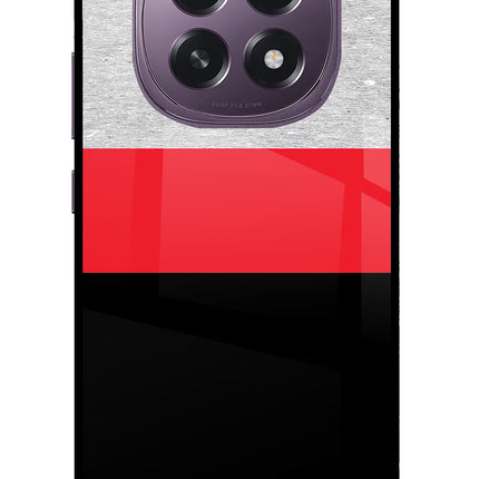 Tri Color Pattern Oppo F29 5G Glass Case