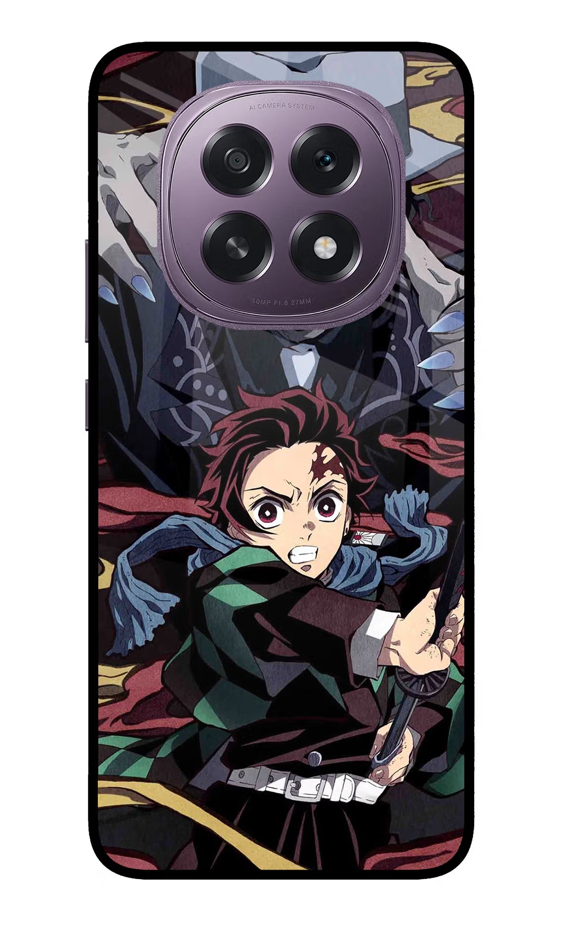 Demon Slayer Oppo F29 5G Glass Case Back Cover by Casekaro