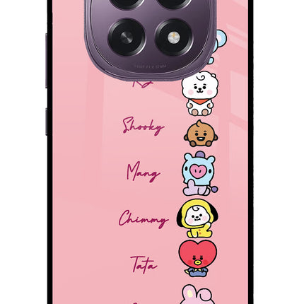 BTS names Oppo F29 5G Glass Case