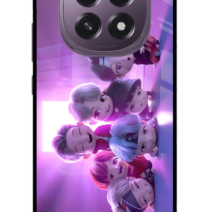 BTS Chibi Oppo F29 5G Glass Case