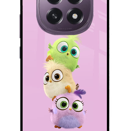 Cute Little Birds Oppo F29 5G Glass Case