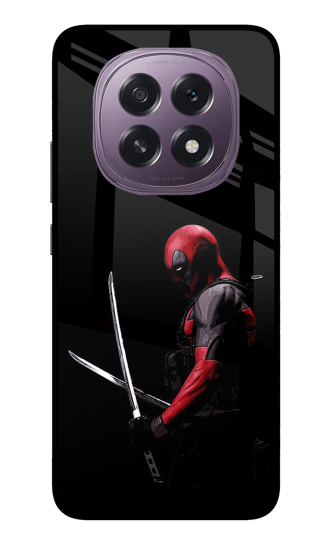 Deadpool Oppo F29 5G Glass Case Back Cover by Casekaro